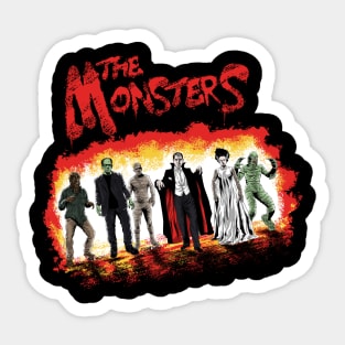 The Monsters Sticker